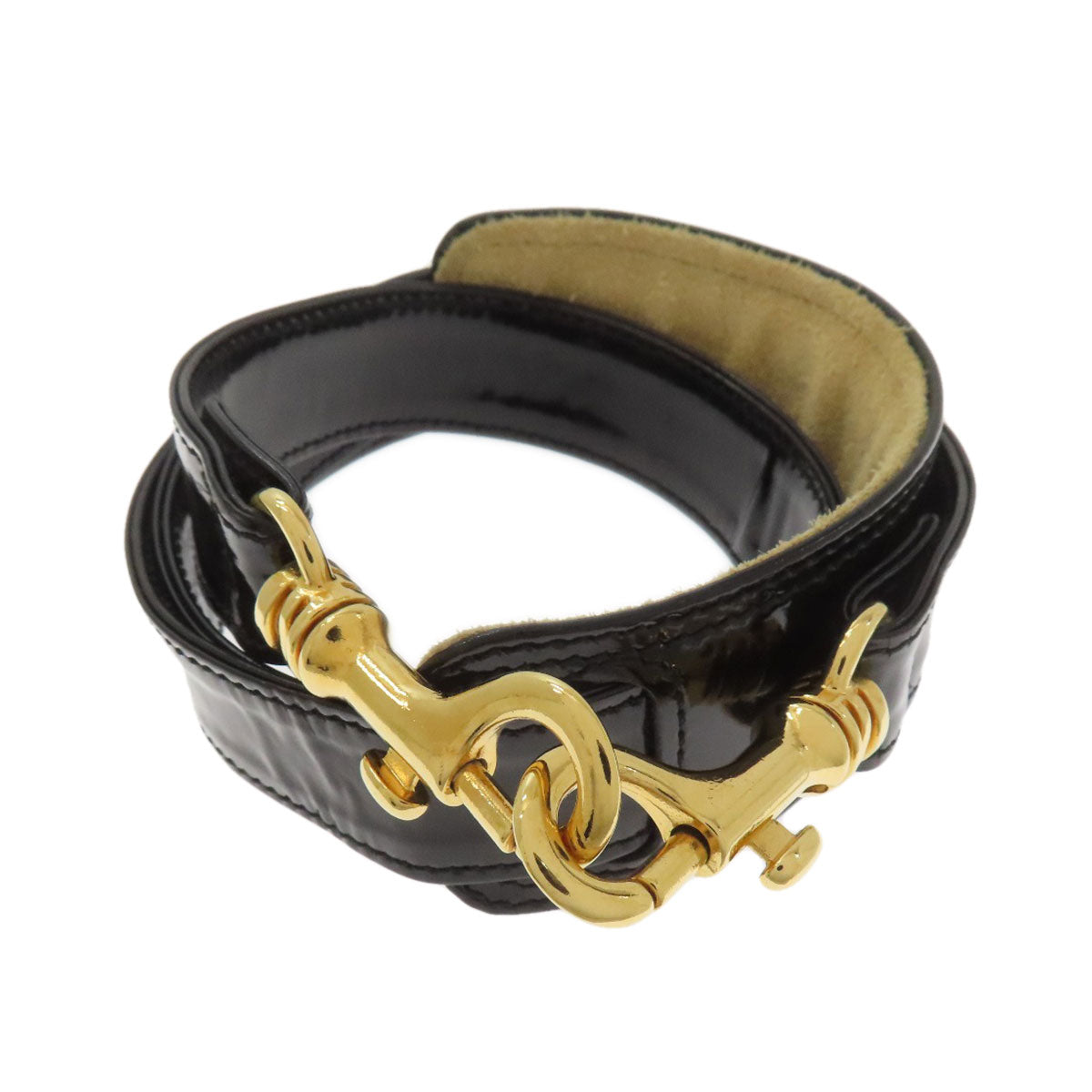 CHANEL COCO Mark 2WAY GoldHardware Boston bag Enamel Ladies [Used]