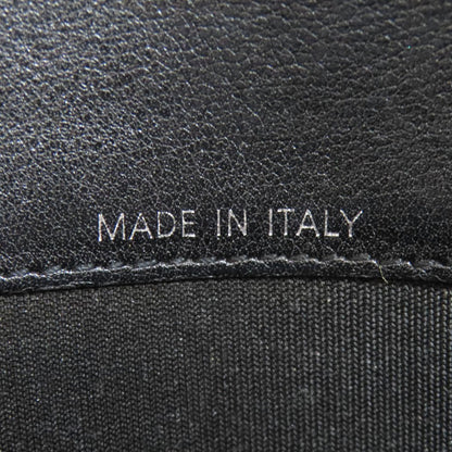 CHANEL COCO Mark SilverHardware Long wallet (with coin pocket) Grained Calfskin Skin Ladies [Used]