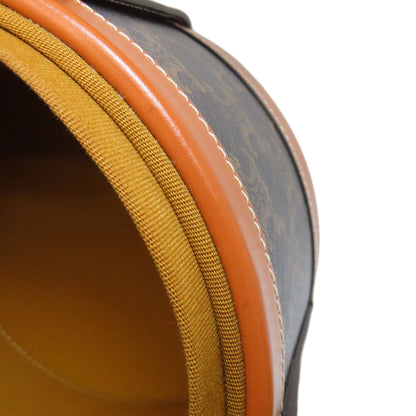 CELINE Tambour Triomphe Shoulder Bag PVC CalfLadies [Used]