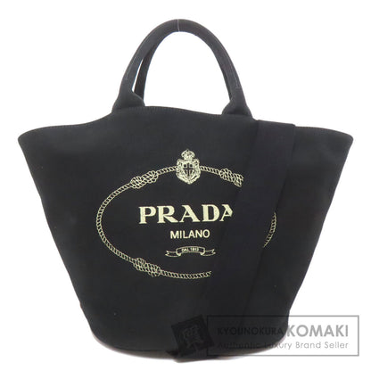 PRADA 1BG163 Canapa Tote Bag Canvas Ladies [Used]