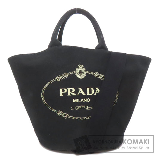 PRADA 1BG163 Canapa Tote Bag Canvas Ladies [Used]