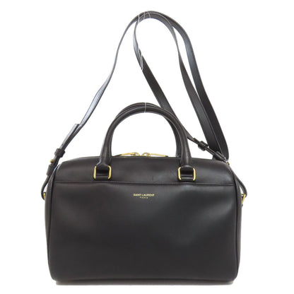 SAINT LAURENT Baby duffel 2WAY Handbag Leather Ladies [Used]