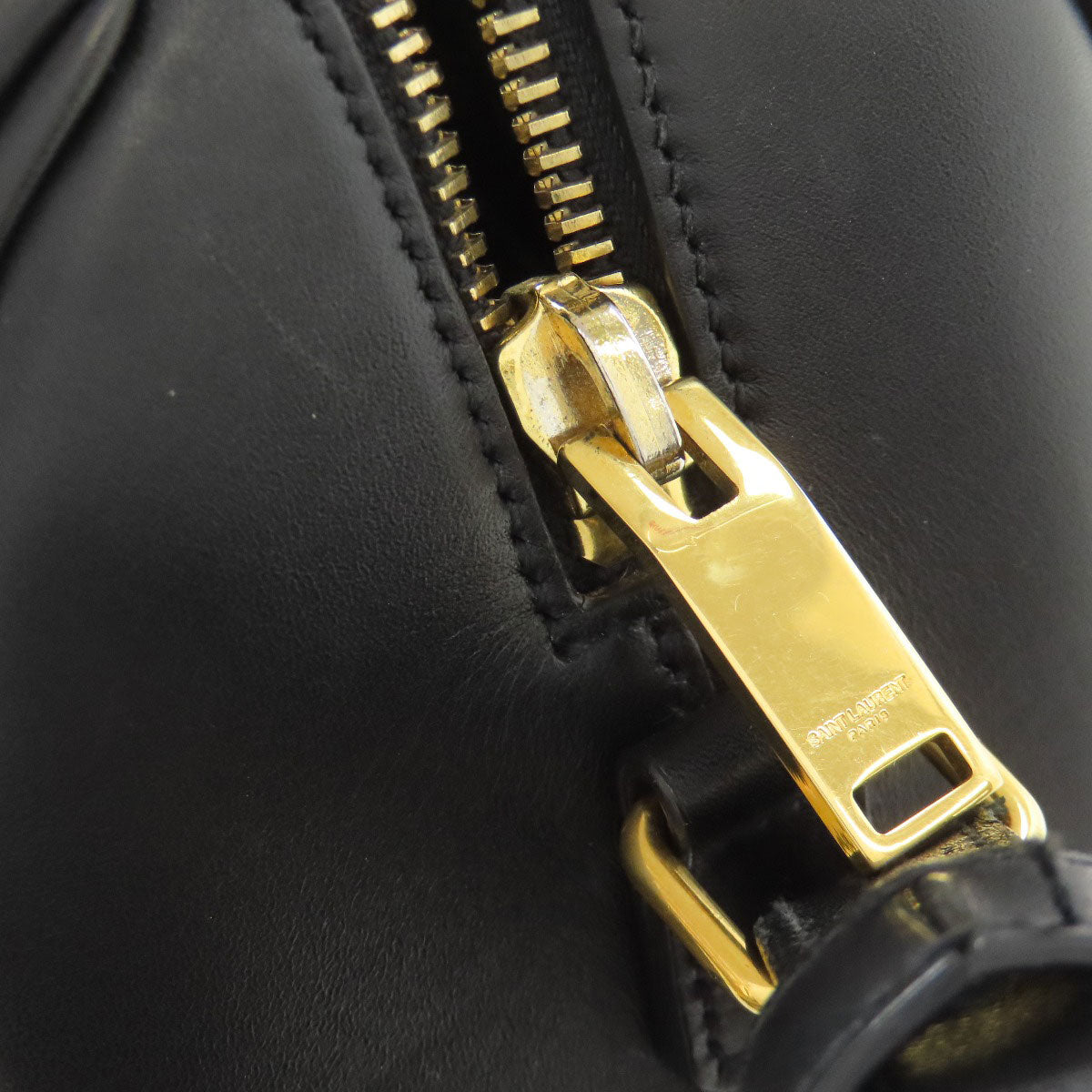 SAINT LAURENT Baby duffel 2WAY Handbag Leather Ladies [Used]