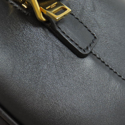SAINT LAURENT Baby duffel 2WAY Handbag Leather Ladies [Used]