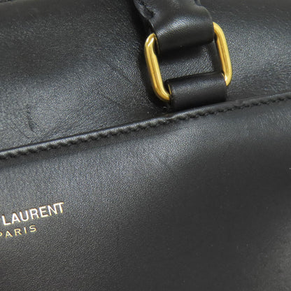 SAINT LAURENT Baby duffel 2WAY Handbag Leather Ladies [Used]