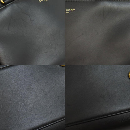 SAINT LAURENT Baby duffel 2WAY Handbag Leather Ladies [Used]