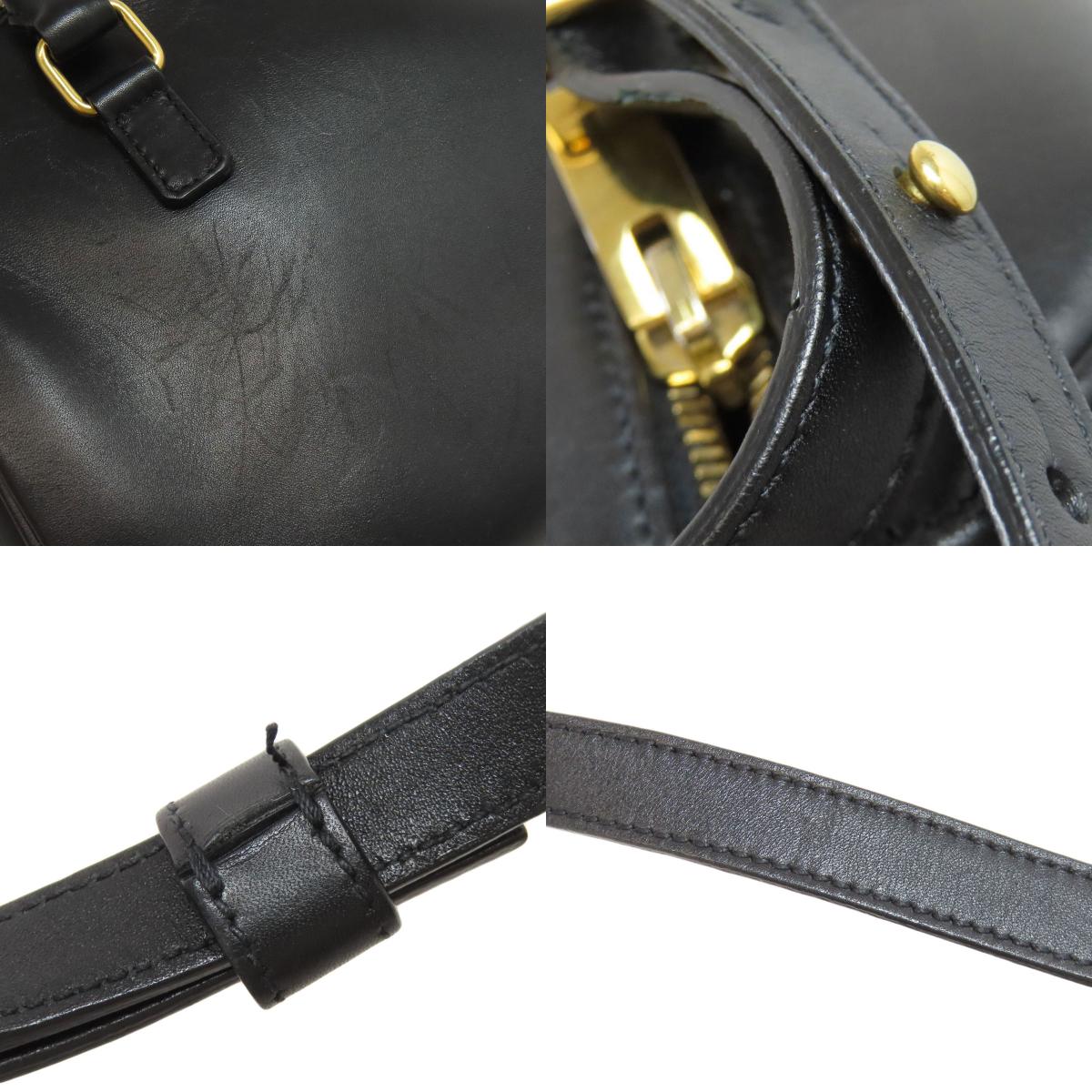 SAINT LAURENT Baby duffel 2WAY Handbag Leather Ladies [Used]