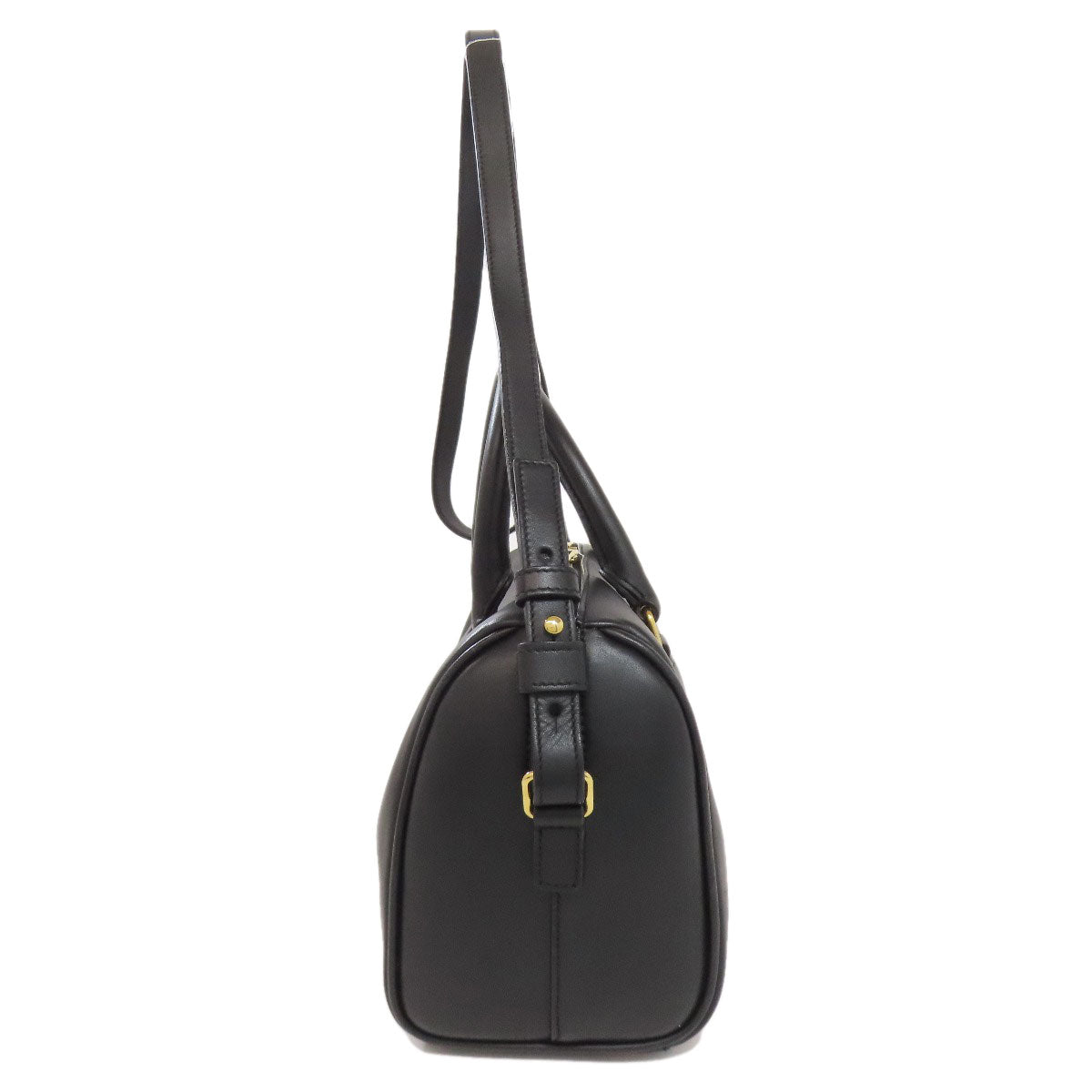 SAINT LAURENT Baby duffel 2WAY Handbag Leather Ladies [Used]