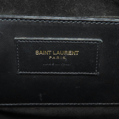 SAINT LAURENT Baby duffel 2WAY Handbag Leather Ladies [Used]