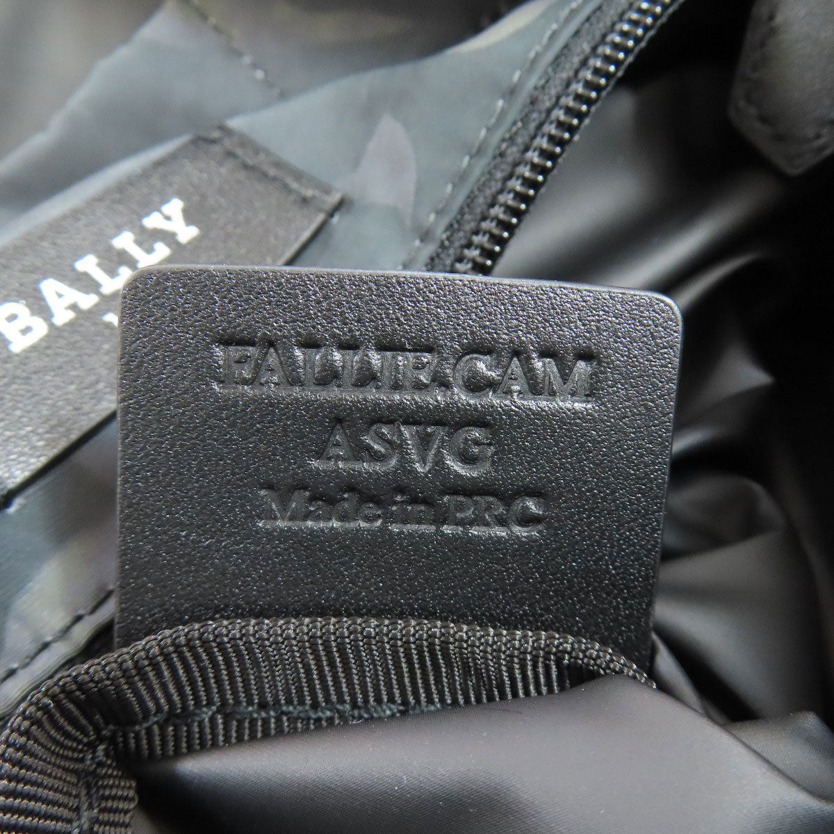 BALLY Camouflage pattern eco bag Tote Bag Nylon Ladies [Used]