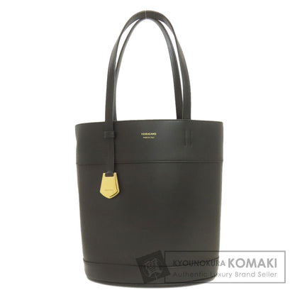 Salvatore Ferragamo logo Tote Bag Leather Ladies [Used]