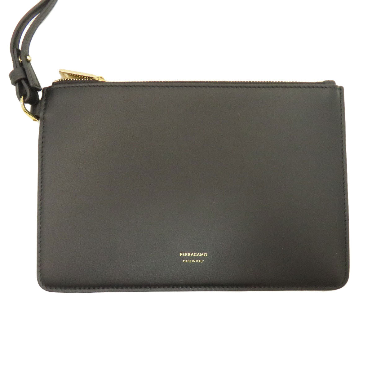 Salvatore Ferragamo logo Tote Bag Leather Ladies [Used]