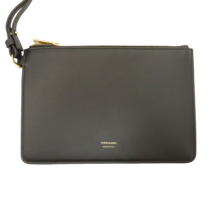 Salvatore Ferragamo logo Tote Bag Leather Ladies [Used]