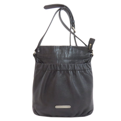 BURBERRY logo Shoulder Bag Calf Ladies [Used]