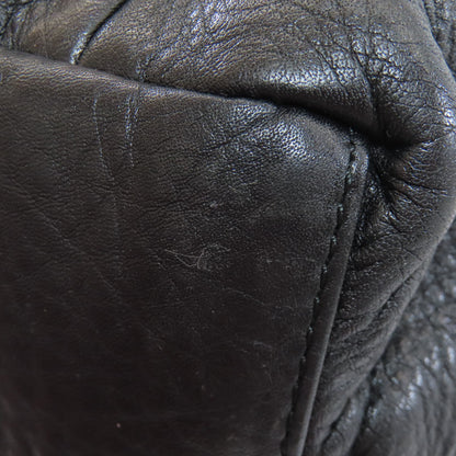 BURBERRY logo Shoulder Bag Calf Ladies [Used]