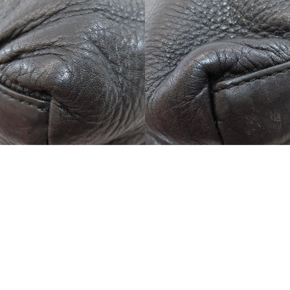 BURBERRY logo Shoulder Bag Calf Ladies [Used]