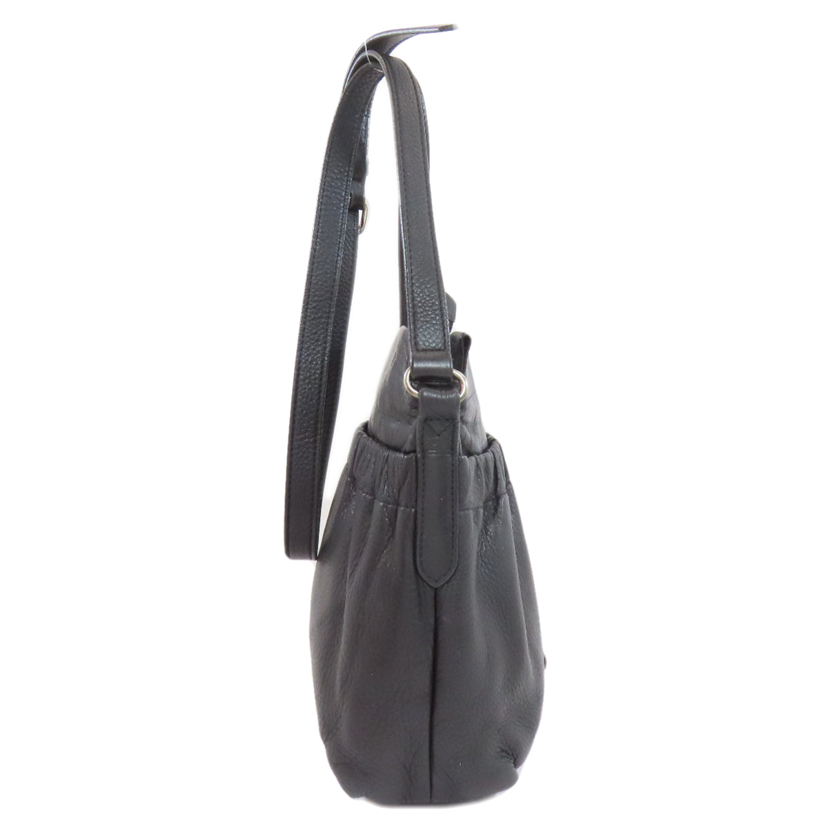 BURBERRY logo Shoulder Bag Calf Ladies [Used]