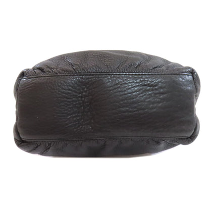 BURBERRY logo Shoulder Bag Calf Ladies [Used]