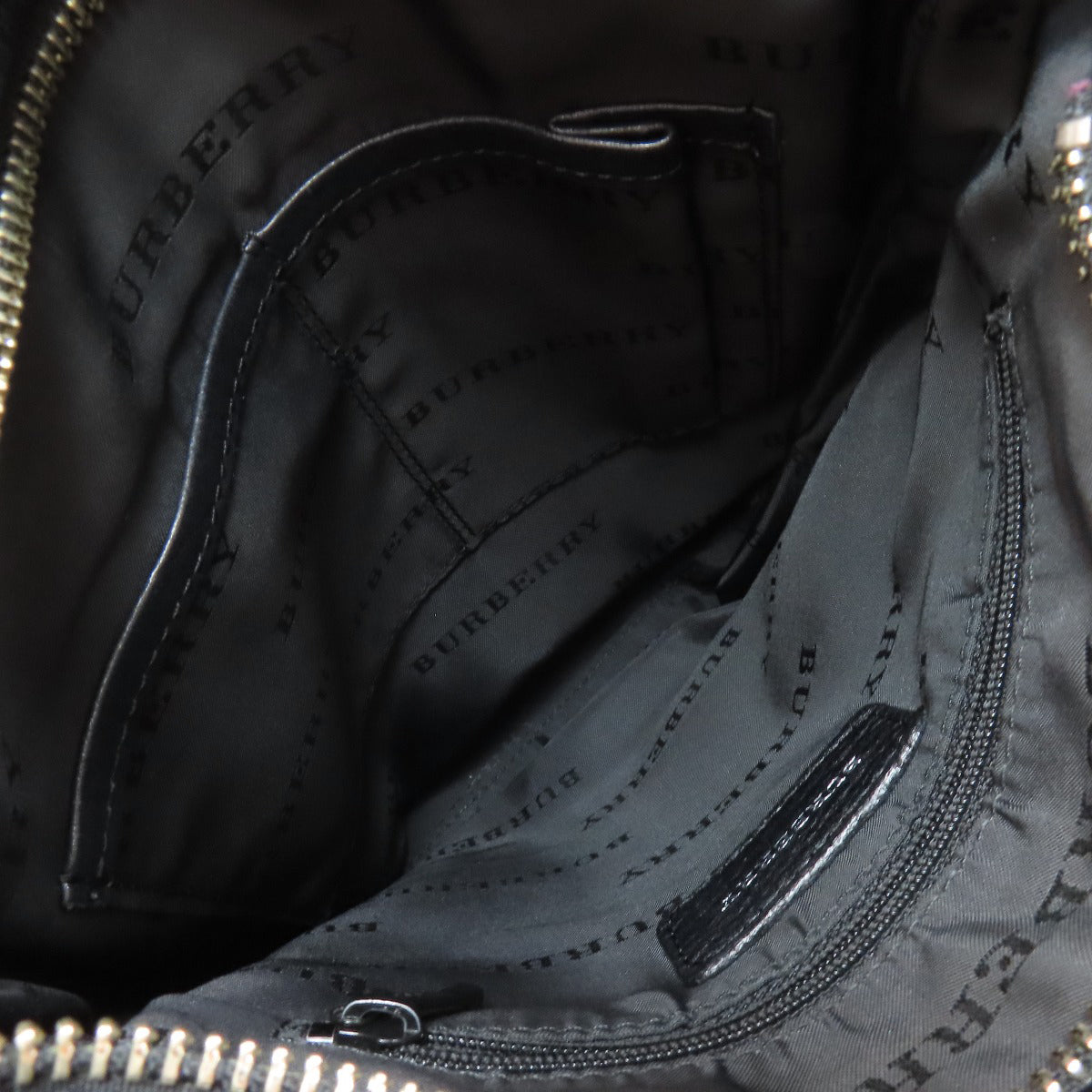 BURBERRY logo Shoulder Bag Calf Ladies [Used]