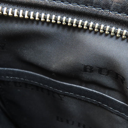 BURBERRY logo Shoulder Bag Calf Ladies [Used]