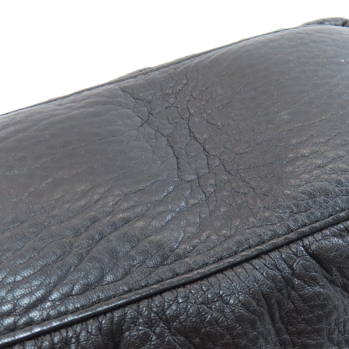 BURBERRY logo Shoulder Bag Calf Ladies [Used]