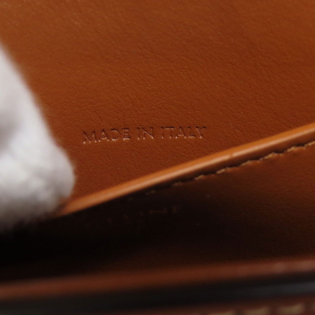 CELINE Cadena motif Shoulder Bag Calf Ladies [Used]