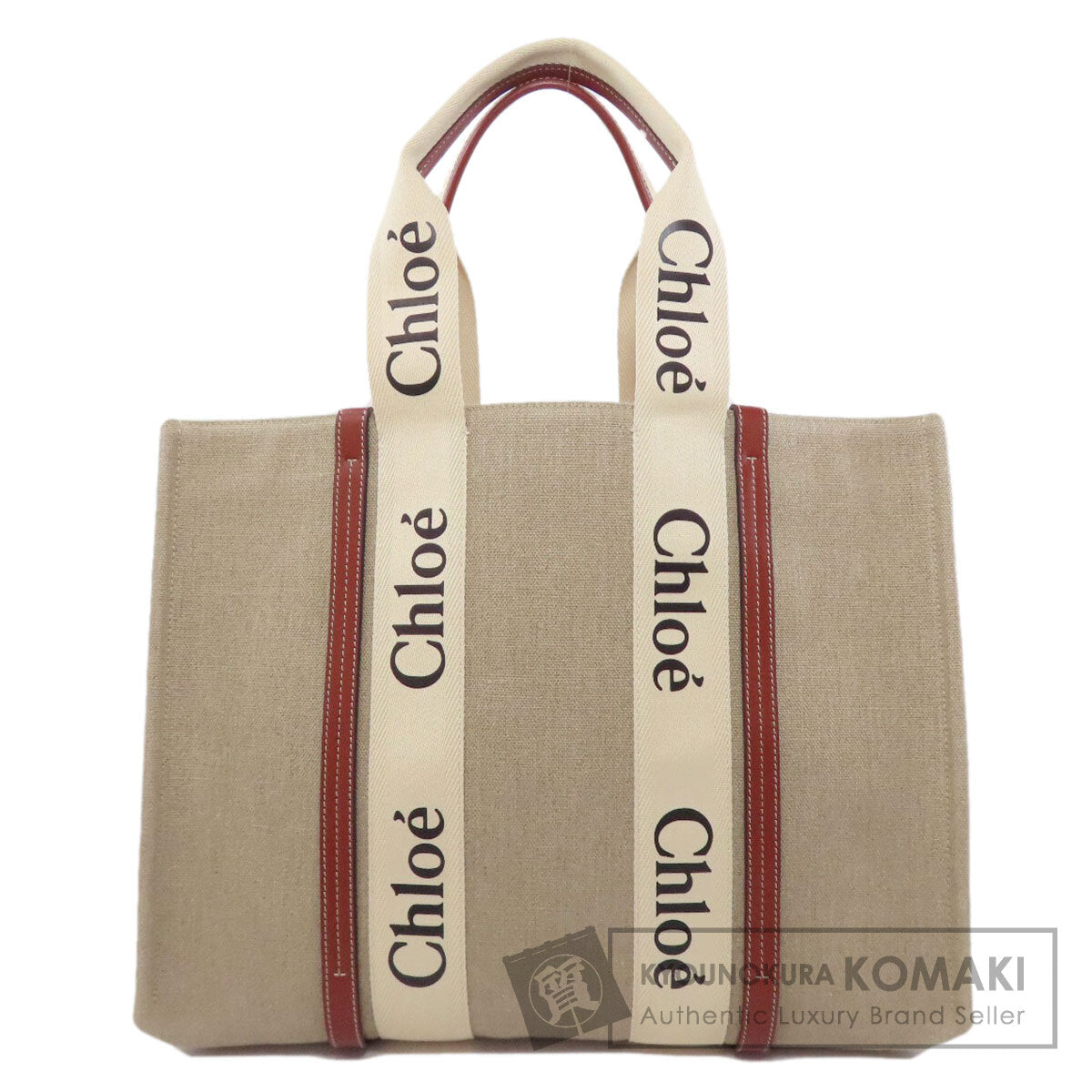 CHLOE Woody Tote Tote Bag Canvas Ladies [Used]