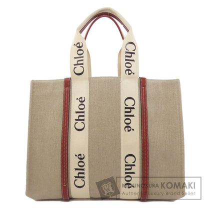 CHLOE Woody Tote Tote Bag Canvas Ladies [Used]