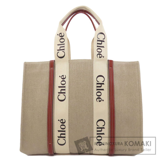 CHLOE Woody Tote Tote Bag Canvas Ladies [Used]