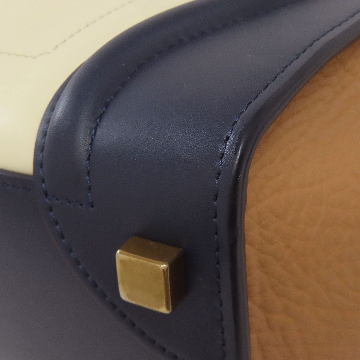 CELINE Luggage micro Tote Bag Calf Ladies [Used]