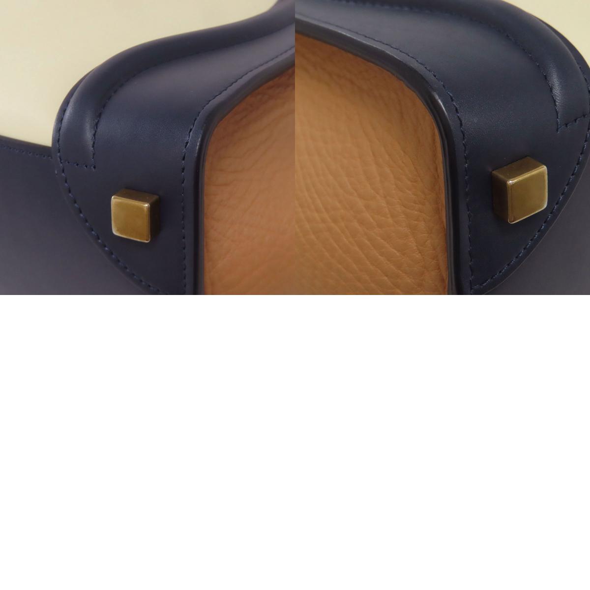 CELINE Luggage micro Tote Bag Calf Ladies [Used]