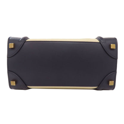 CELINE Luggage micro Tote Bag Calf Ladies [Used]