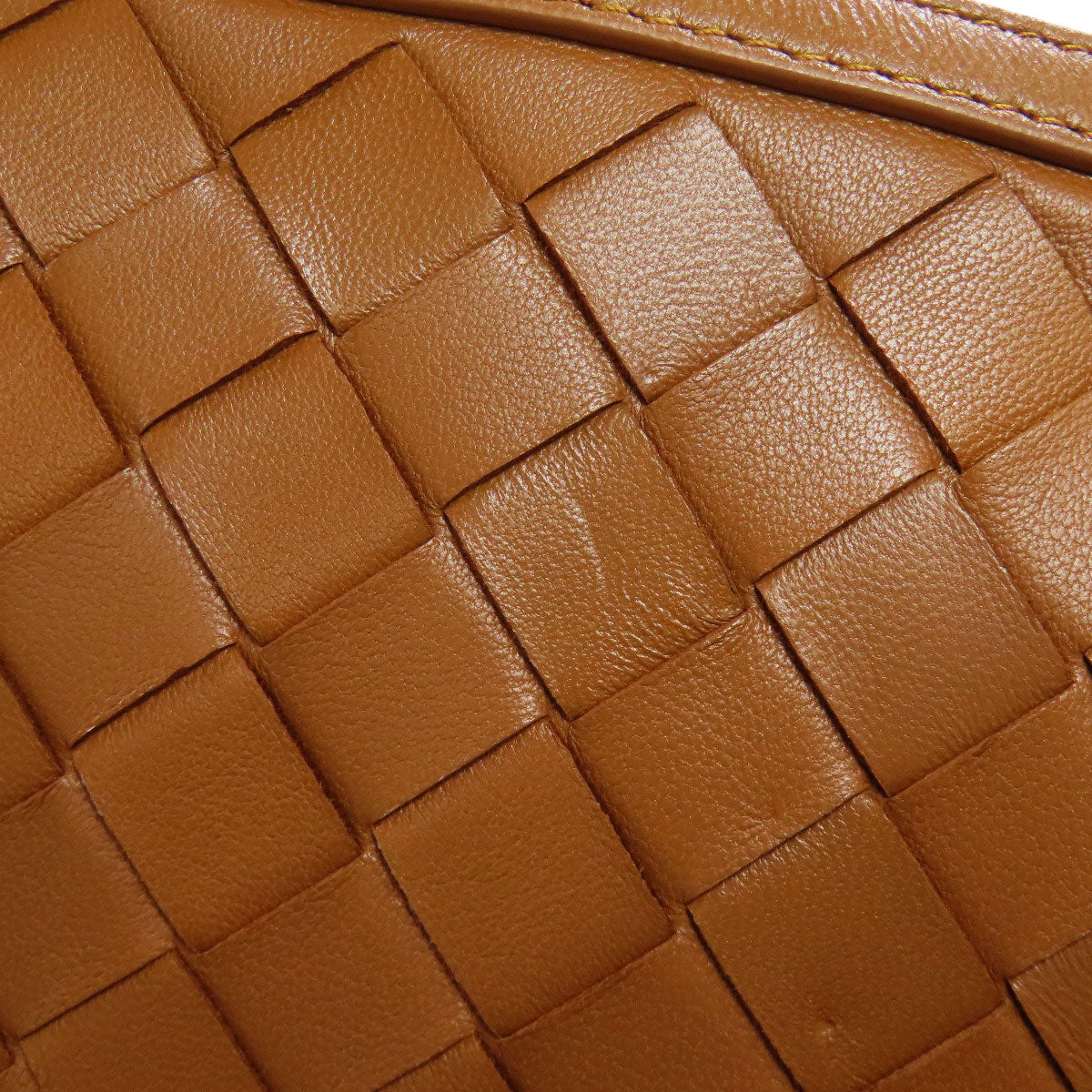 BOTTEGA VENETA Mini Sunrise Intrecciato Shoulder Bag Calf Ladies [Used]