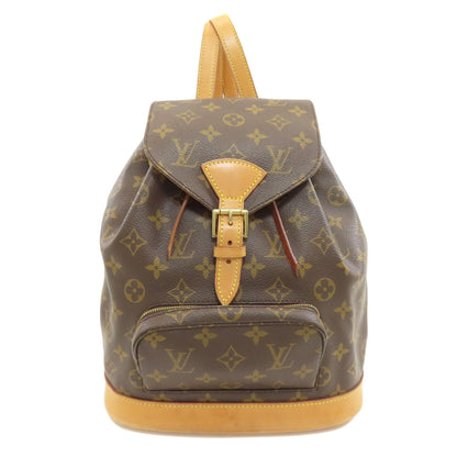LOUIS VUITTON M51136 Montsourismedium Backpack Â· Daypack Monogram canvas Ladies [Used]