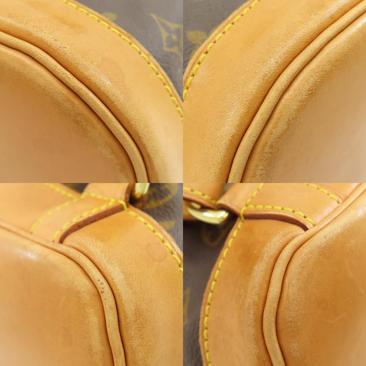 LOUIS VUITTON M51136 Montsourismedium Backpack Â· Daypack Monogram canvas Ladies [Used]