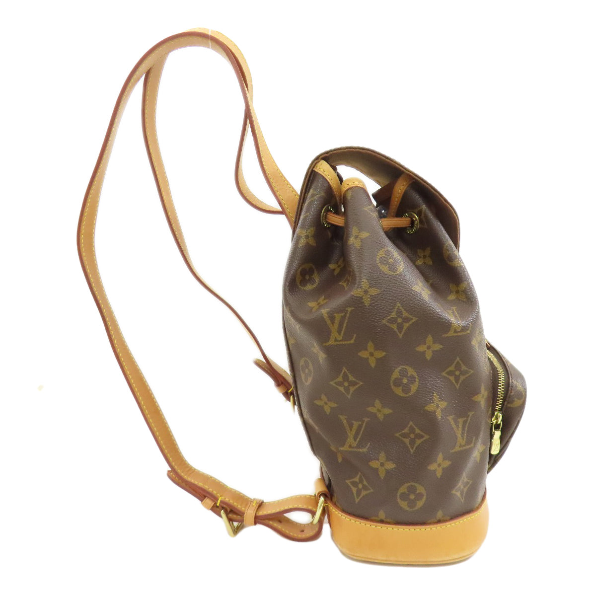 LOUIS VUITTON M51136 Montsourismedium Backpack Â· Daypack Monogram canvas Ladies [Used]