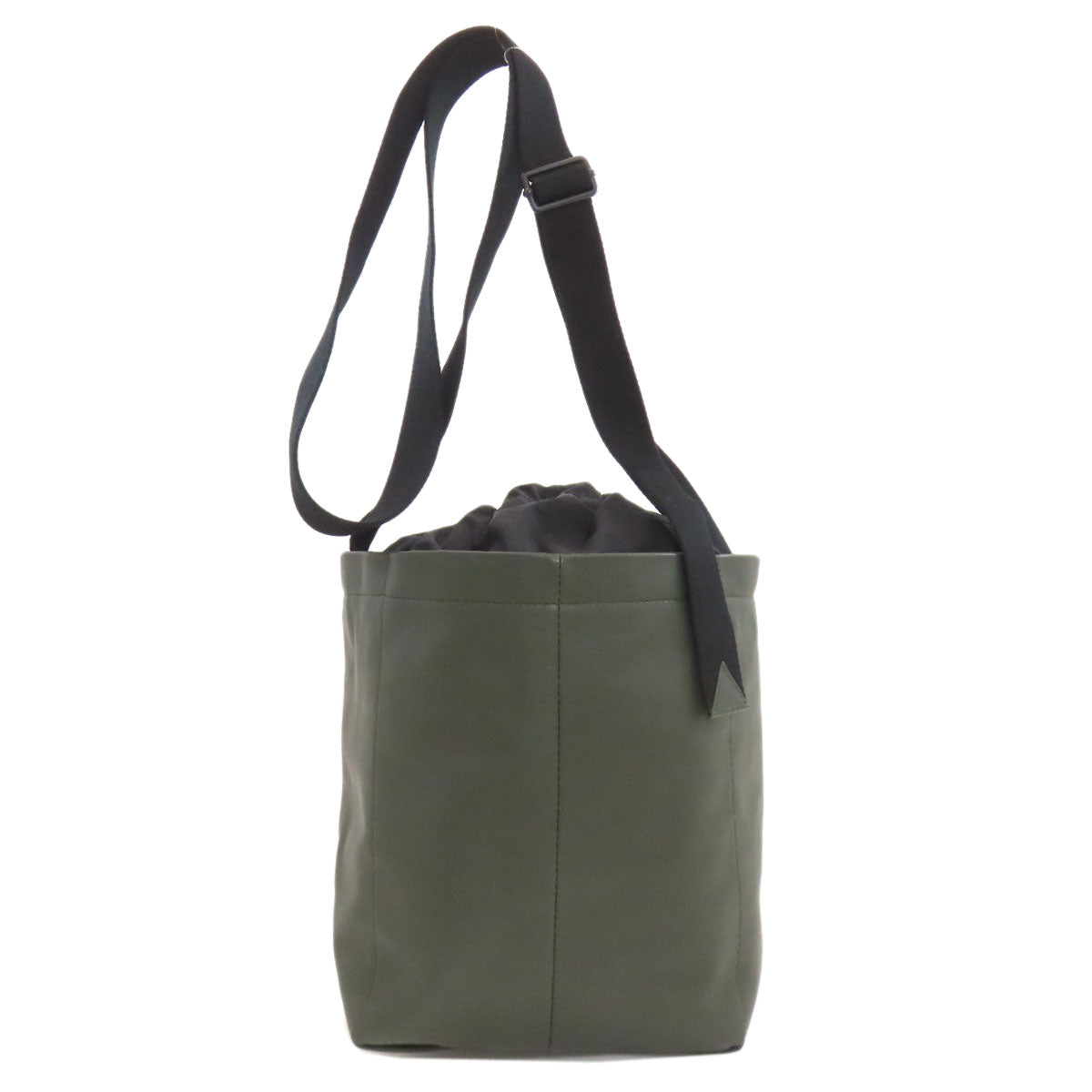 BOTTEGA VENETA Drawstring bag Shoulder Bag Lambskin Ladies [Used]