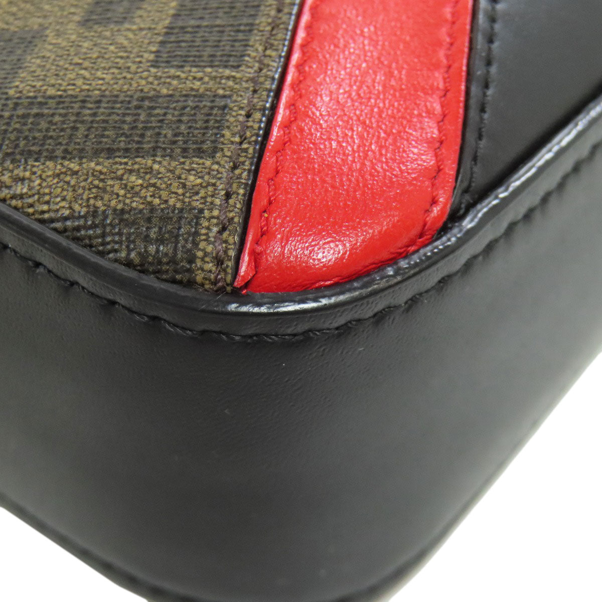 FENDI Diagonal Camera Bag Shoulder Bag PVC CalfLadies [Used]