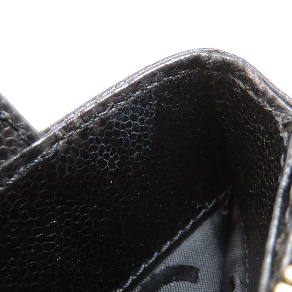 CHANEL COCO Mark GoldHardware Handbag Grained Calfskin Skin Ladies [Used]