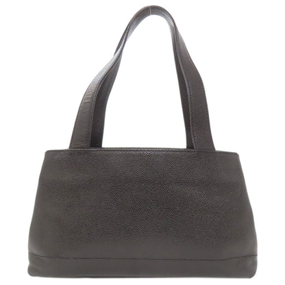 CHANEL COCO Mark GoldHardware Handbag Grained Calfskin Skin Ladies [Used]