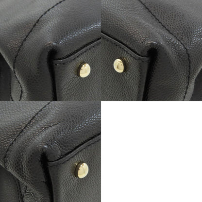 CHANEL COCO Mark GoldHardware Handbag Grained Calfskin Skin Ladies [Used]