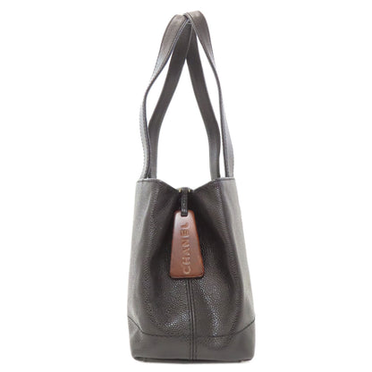 CHANEL COCO Mark GoldHardware Handbag Grained Calfskin Skin Ladies [Used]