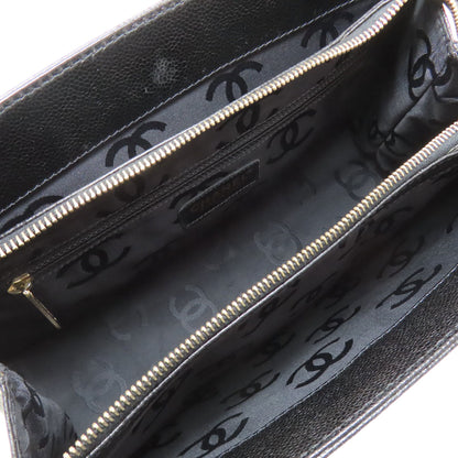 CHANEL COCO Mark GoldHardware Handbag Grained Calfskin Skin Ladies [Used]