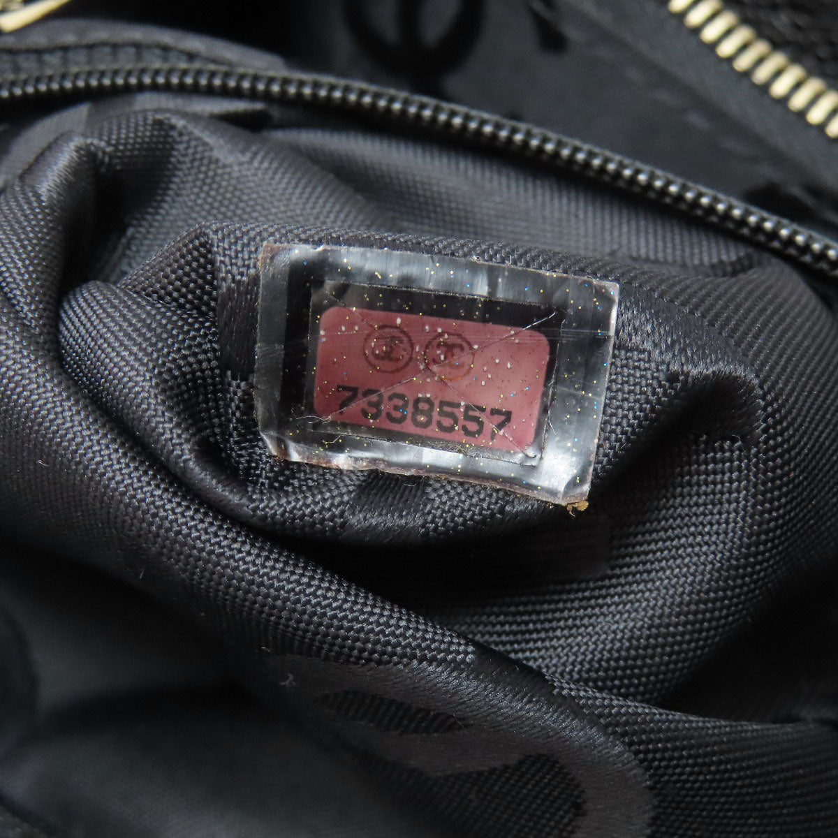 CHANEL COCO Mark GoldHardware Handbag Grained Calfskin Skin Ladies [Used]