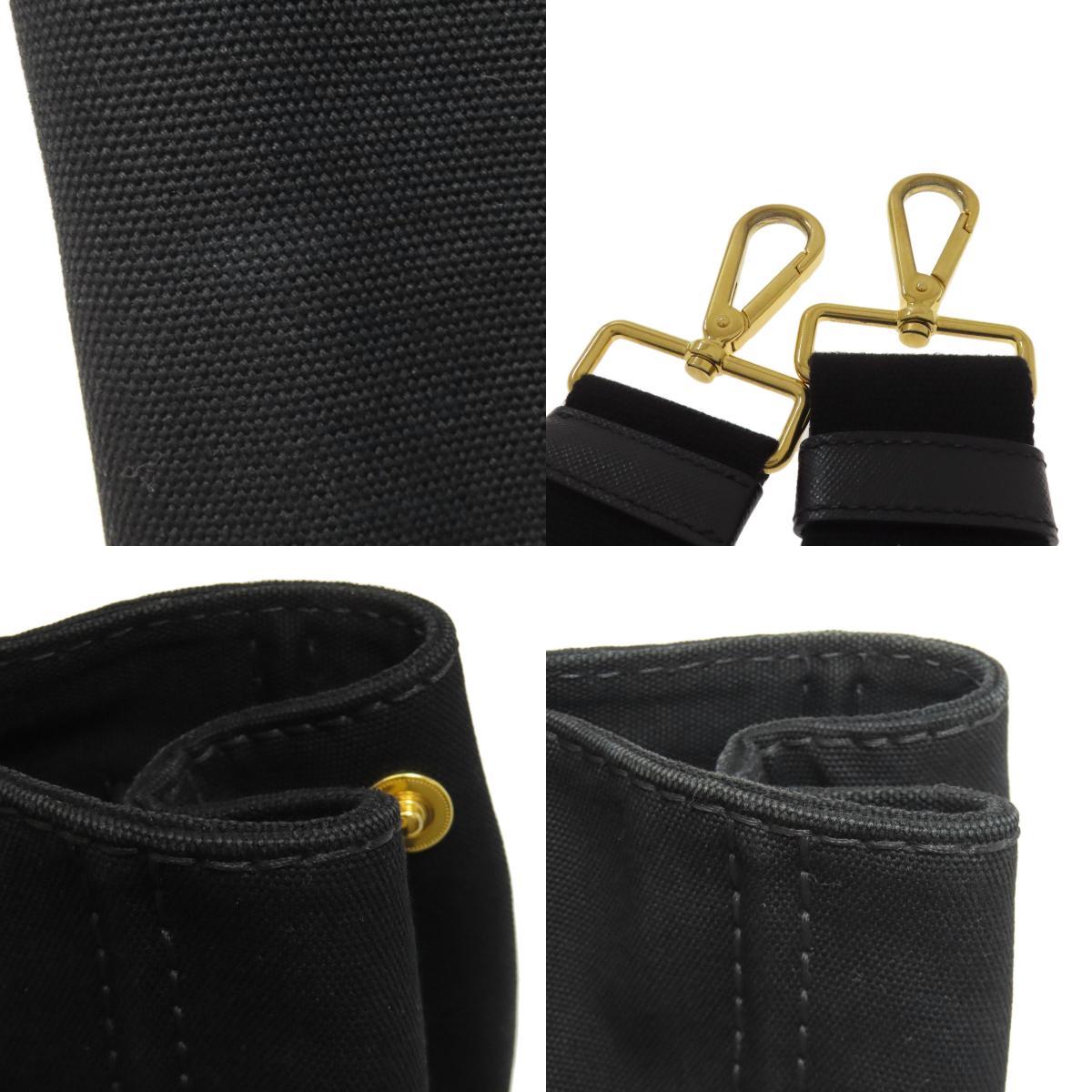 PRADA Canapa 2WAY Handbag Canvas Ladies [Used]