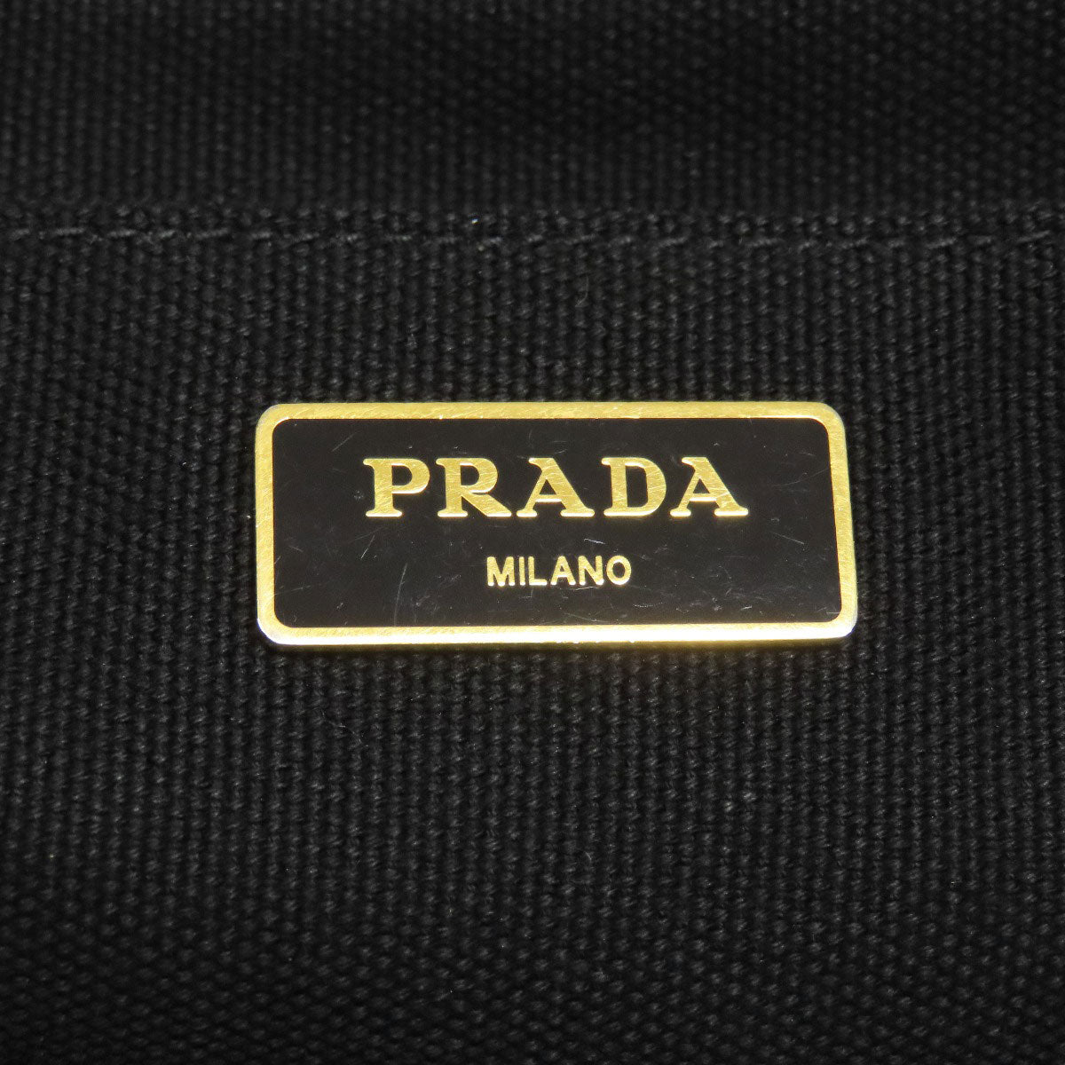 PRADA Canapa 2WAY Handbag Canvas Ladies [Used]