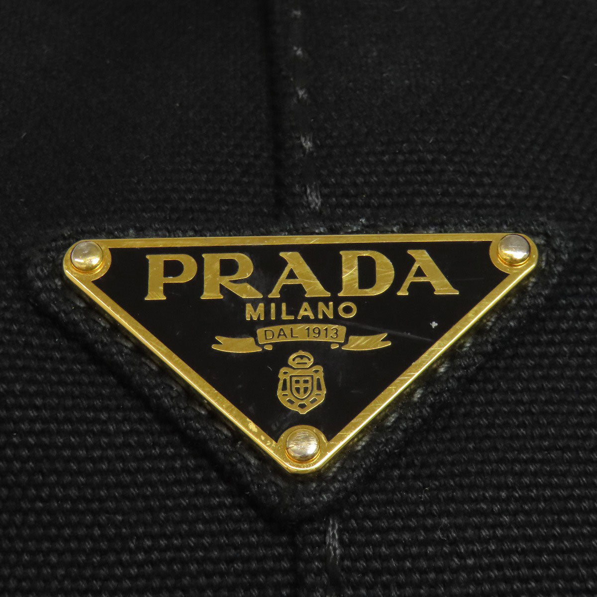 PRADA Canapa 2WAY Handbag Canvas Ladies [Used]