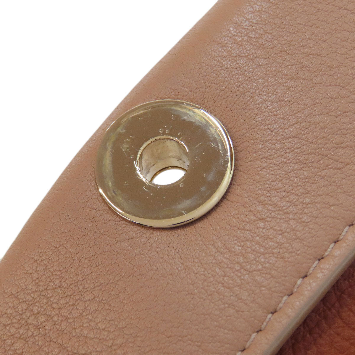 CHLOE one belt fringe Shoulder Bag Leather Ladies [Used]