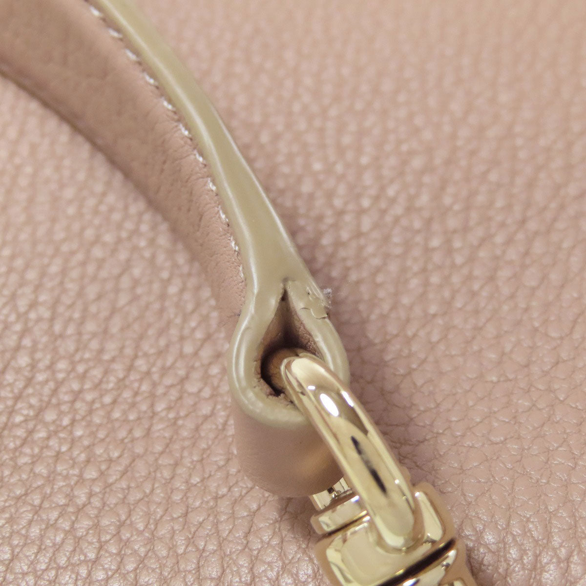 CHLOE one belt fringe Shoulder Bag Leather Ladies [Used]