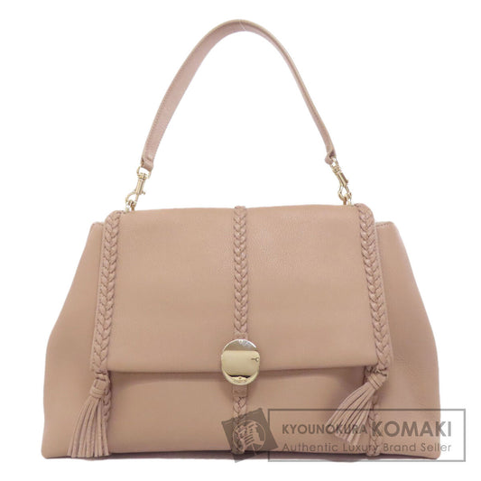 CHLOE one belt fringe Shoulder Bag Leather Ladies [Used]